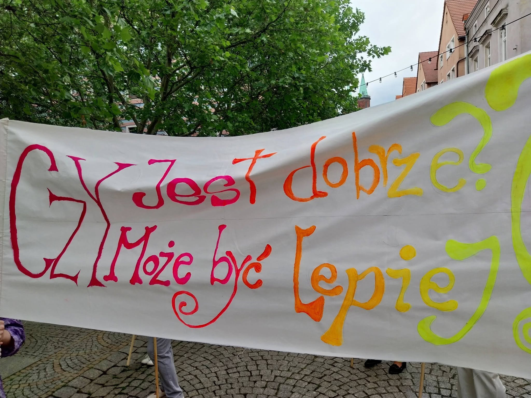 Młodzież V LO podczas udziału w legnickim Satyrykonie